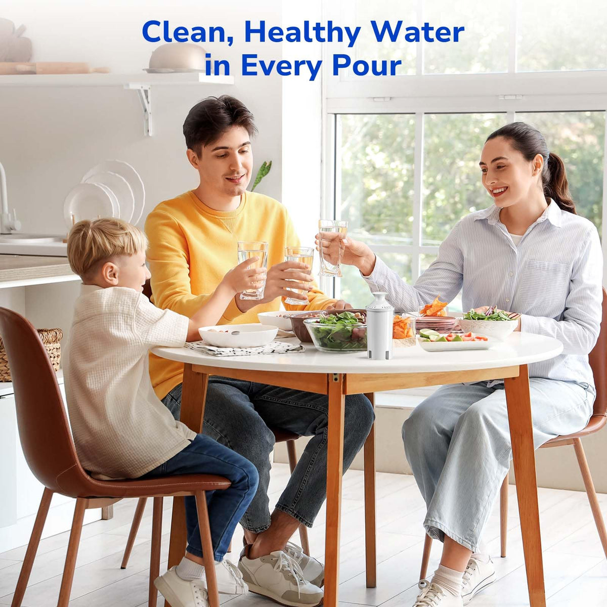 Fil-Fresh lasts up to two months or about 42 gallons.