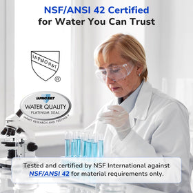 Upgraded PURWater filtration process delivering steady water flow