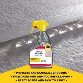 Fila grout joints indoors and outdoors maintain color while simplifying maintenance