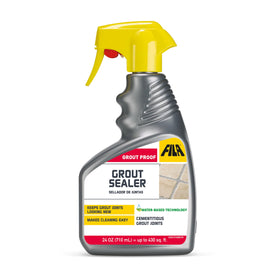 Fila Filagrout Proof grout sealer spray 24 oz sealing grout joints against stains