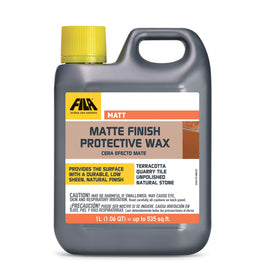 FILA MATT matte liquid wax bottle for durable natural stone protection