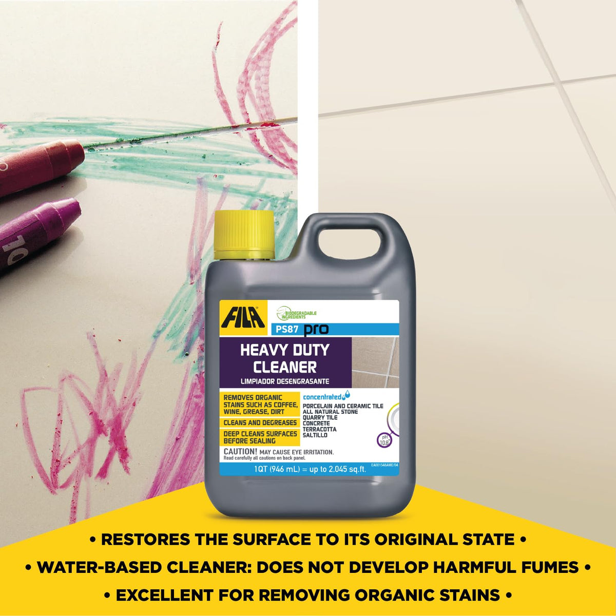 FILA PS87 PRO used as stripper for water-based sealers.