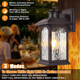 FILIYANO dusk-to-dawn outdoor wall light for nighttime convenience