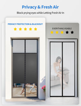 Fillis auto-close magnetic closure enables hands-free doorway access.