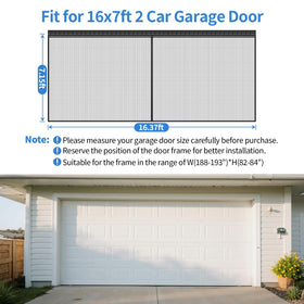 Fillis garage screen suits patios, French doors, and sunrooms.