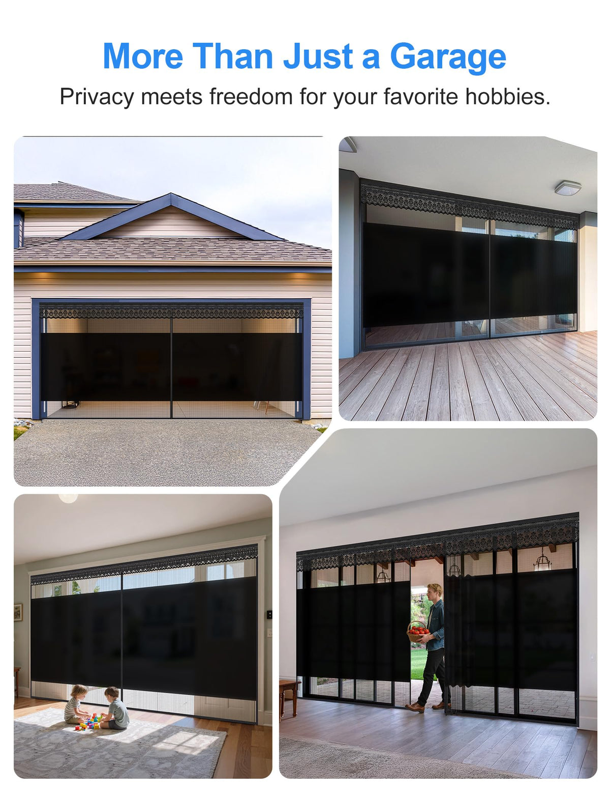 Fillis installation kit includes hardware for wooden-frame installations.