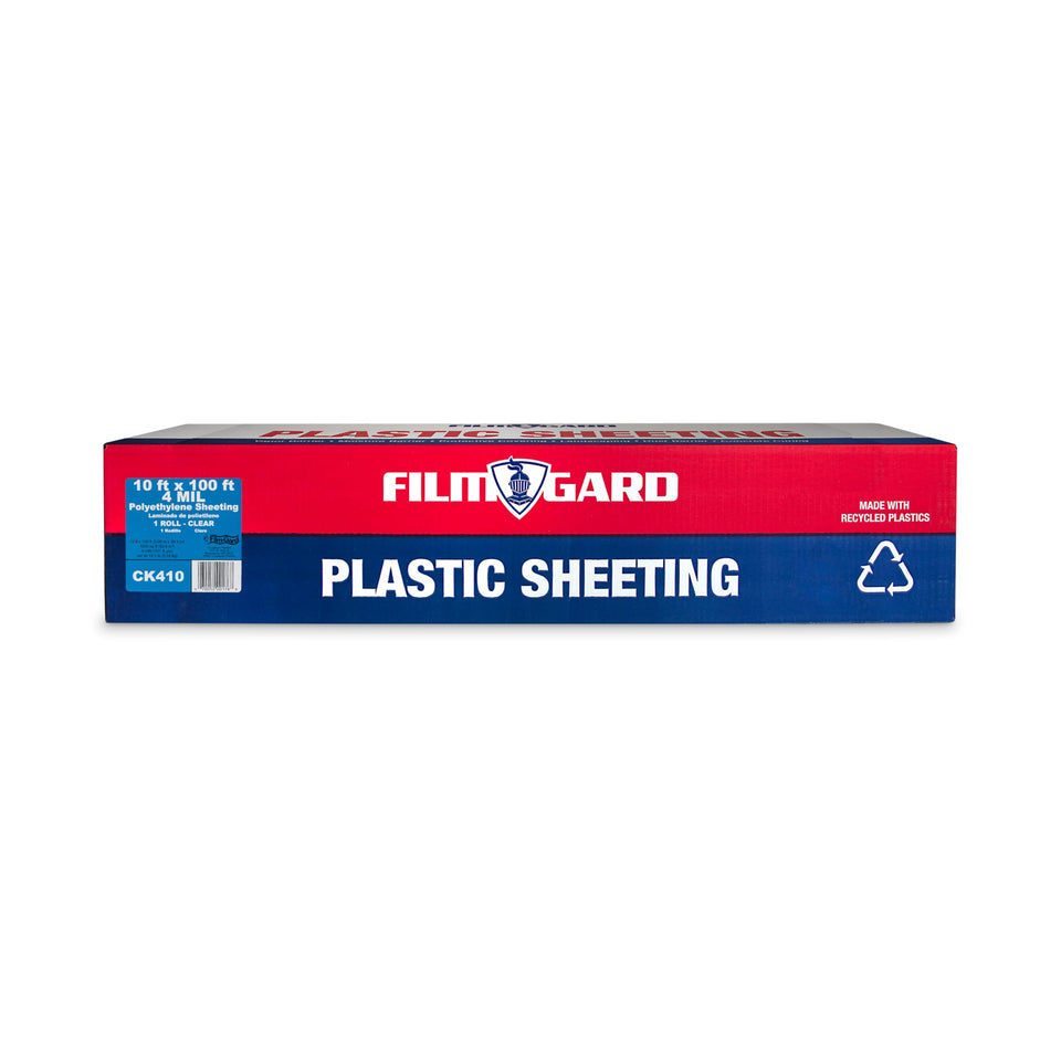 Film-Gard 625922 construction sheeting provides durable moisture and debris protection on worksites.