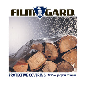 Film-Gard 626134 clear film being rolled out for quick coverage