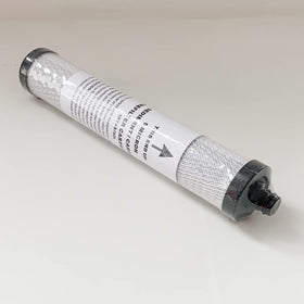 FILSADAE 6-inch inline coconut carbon post-polishing filter provides final polish.