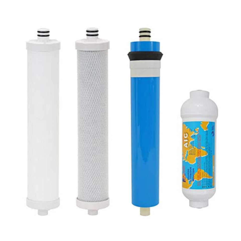 FILSADAE replacement filter set for Culligan AC-30 sediment stage clarifies water quality.