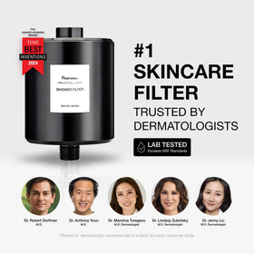 Eco-friendly design of Filterbaby All-Metal Shower Filter Pro packaging and material