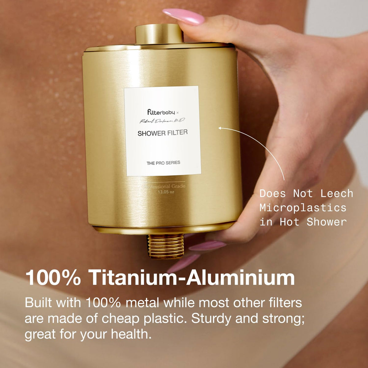Filterbaby Doctor-developed collaboration with Dr. Dorfman featured on packaging.