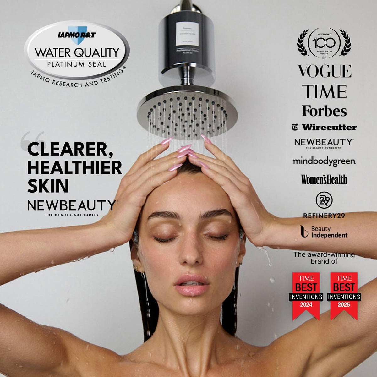 Filterbaby Pro Series lab-testing certificate confirms chlorine and chloramine reduction