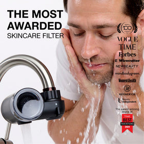 Filterbaby Skincare Filter 2.0 carbon fiber mesh reduces pore-clogging particles.