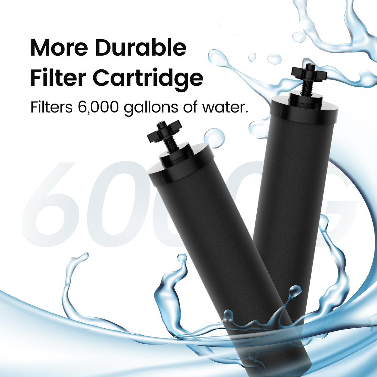 Filterlogic activated-carbon-alumina-media close-up shows enhanced filtration media