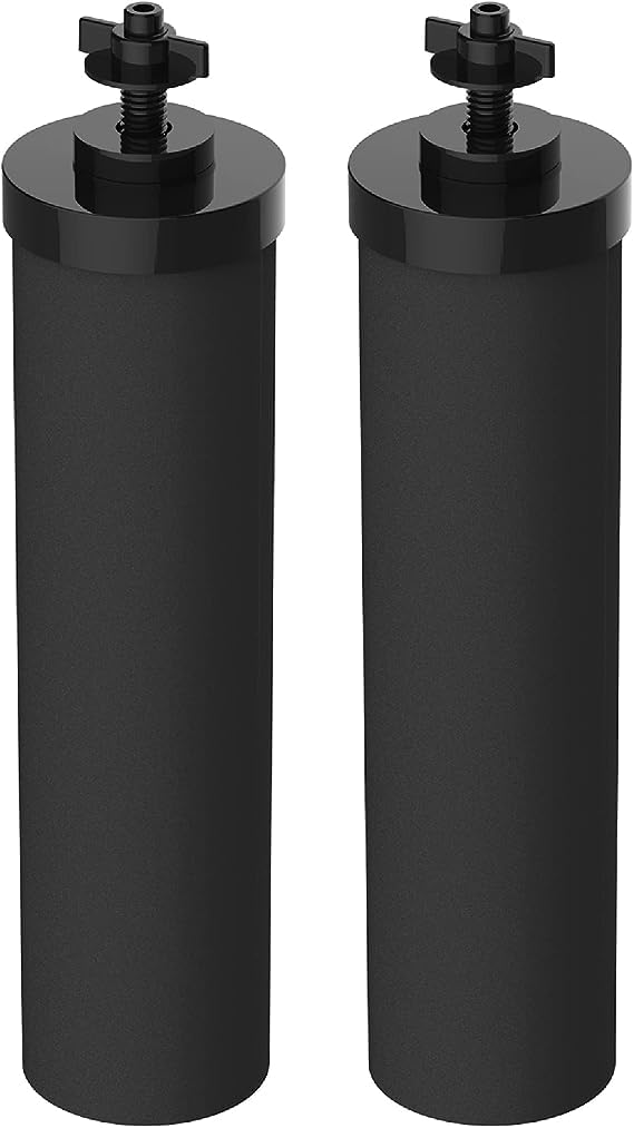 Filterlogic NSF/ANSI 42&372 certified black water filter element for Berkey BB9-2 compatibility