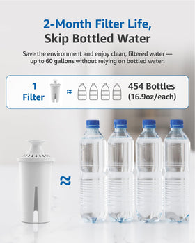 FilterLogic PF06 six-pack packaging illustrating replacement filter availability