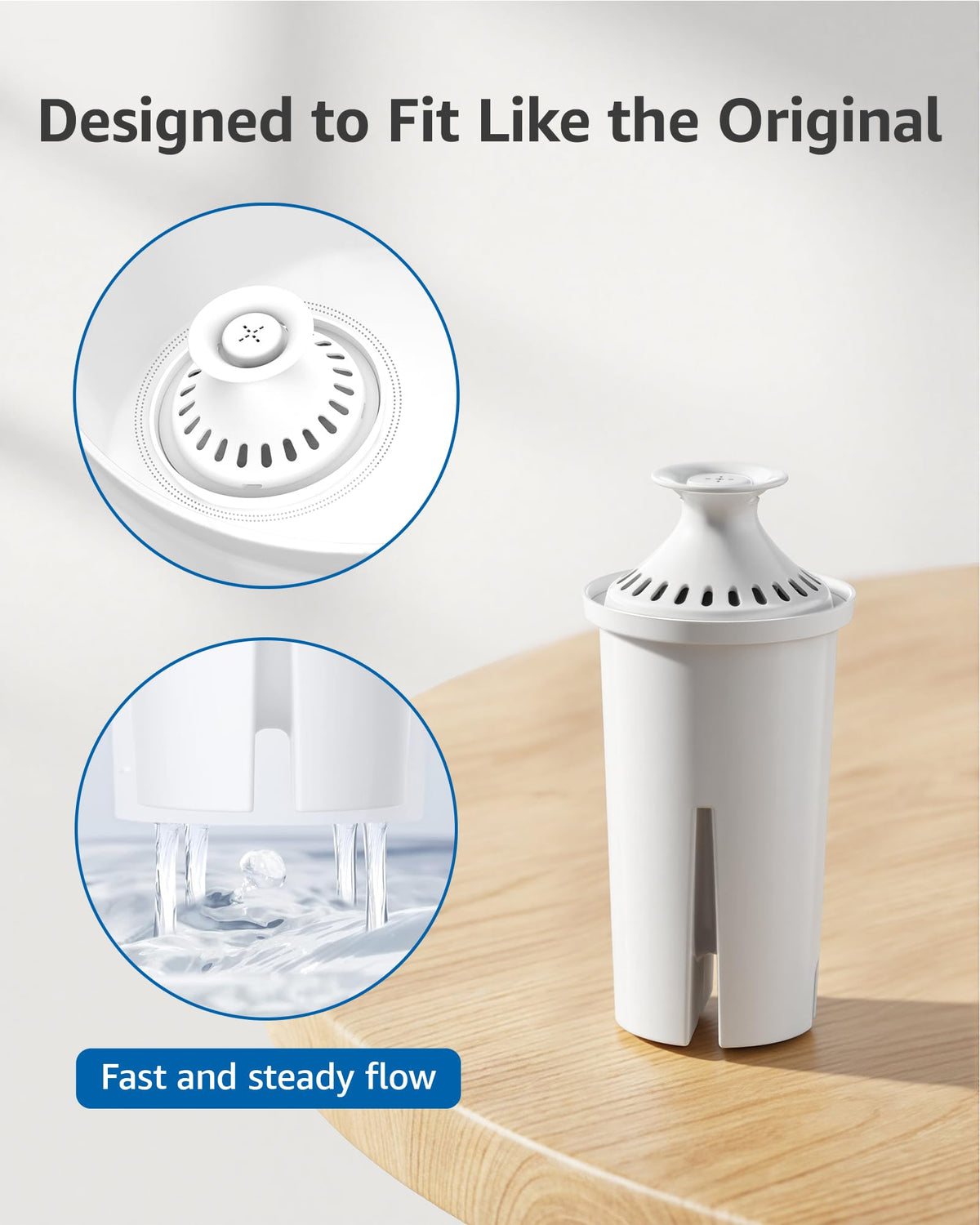 FilterLogic PF06 spout in action for smooth, spill-free pouring