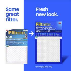 Filtrete 1900 MPR filter enhances airflow while capturing ultrafine particles
