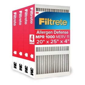 Filtrete 20x25x4 air filter closeup shows filtration for cleaner indoor air