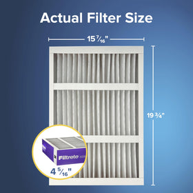 Filtrete 3-in-1 technology diagram explains particle capture for cleaner air