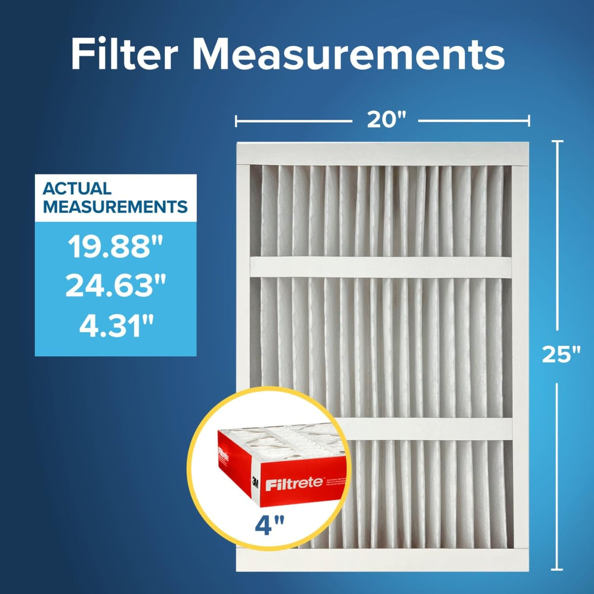 Filtrete 3-in-1 technology illustration highlights particle capture and airflow