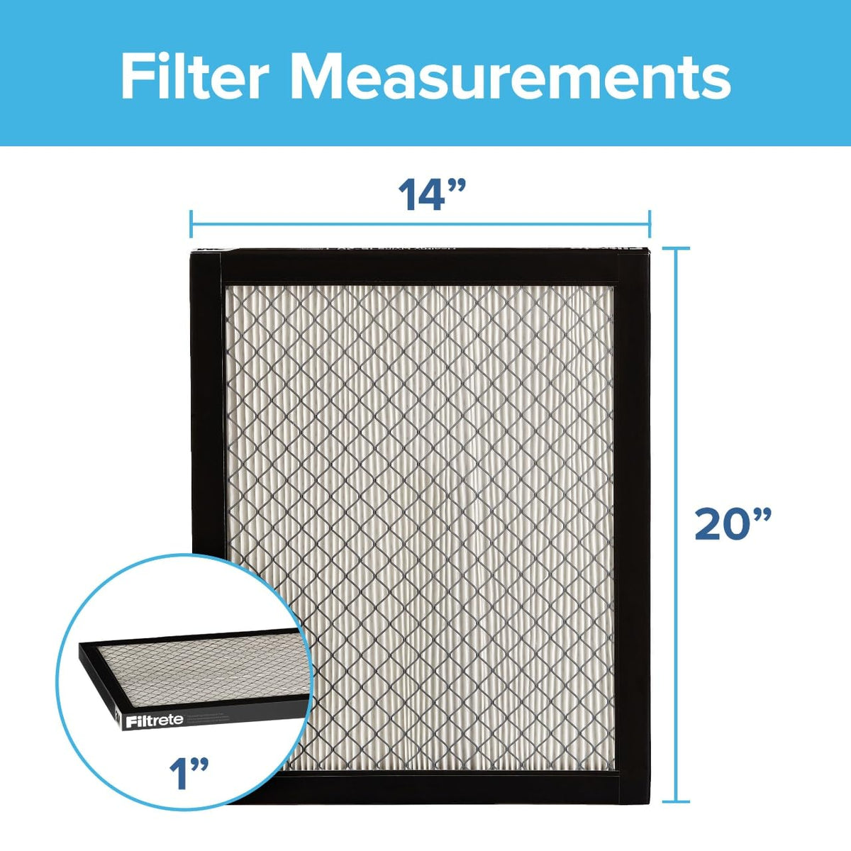 Filtrete 3-in-1 technology close-up illustrating particle capture in action.