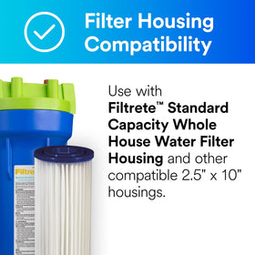 Filtrete 3WH-STDPL-F02 two-pack packaging shown for universal use