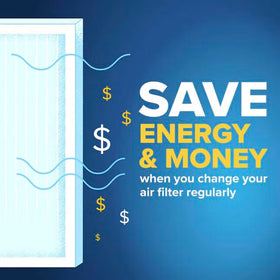 Filtrete residential-use design highlighting home HVAC filtration