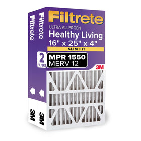 Filtrete SlimFit filter in tight space improves airflow