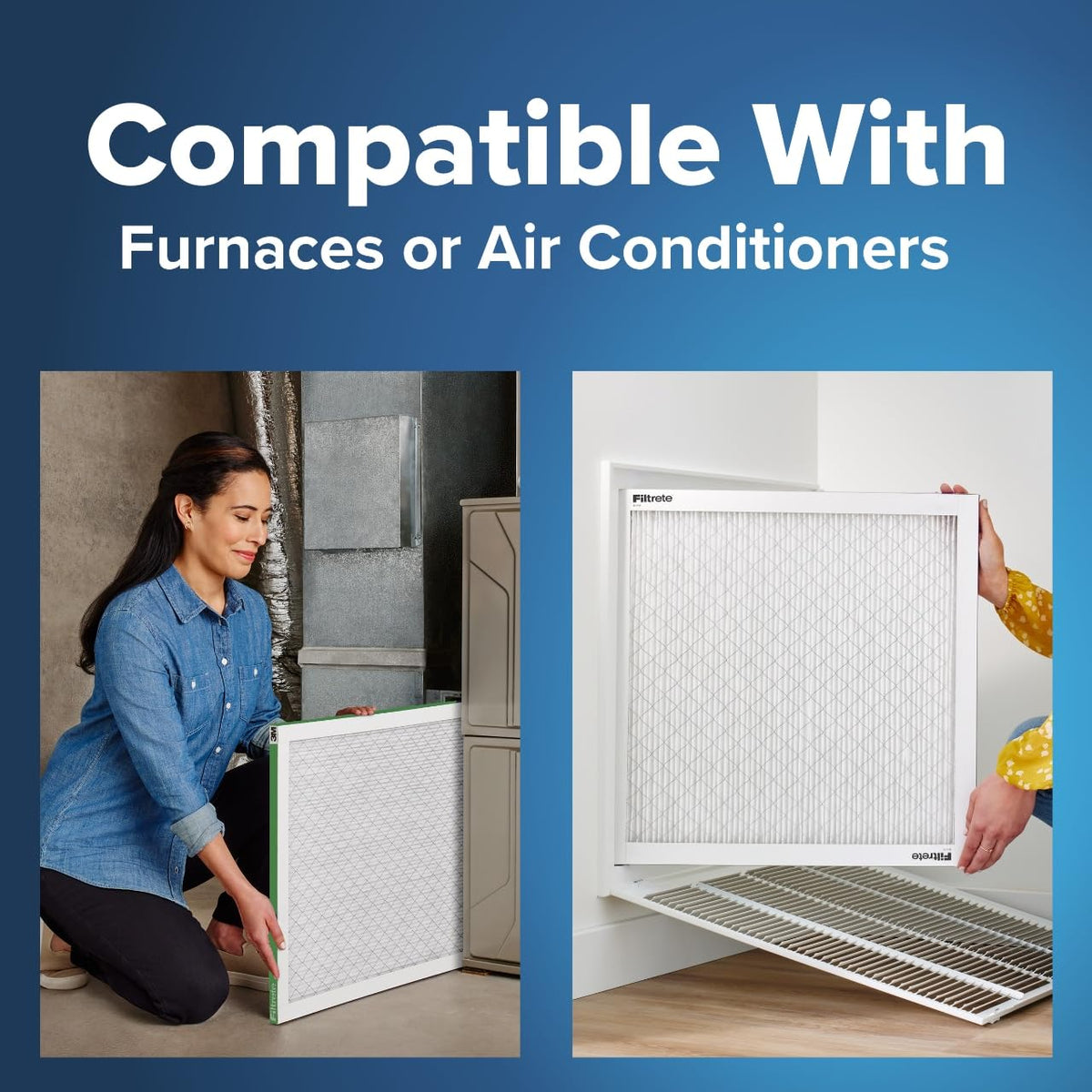 Filtrete smart app countdown notification for replacement timing.