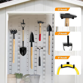 FIMXSD compatible with Suncast and Craftsman sheds for flexible storage