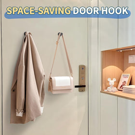 FINDMAG towel hook on kitchen wall saving counter space