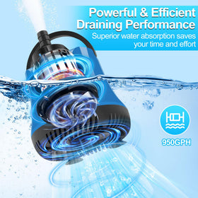 FineBud 10ft drainage hose extended reach during drainage tasks