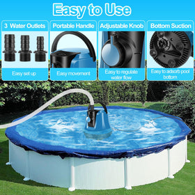 FineBud pump flow control highlights adjustable rate for versatile drainage tasks