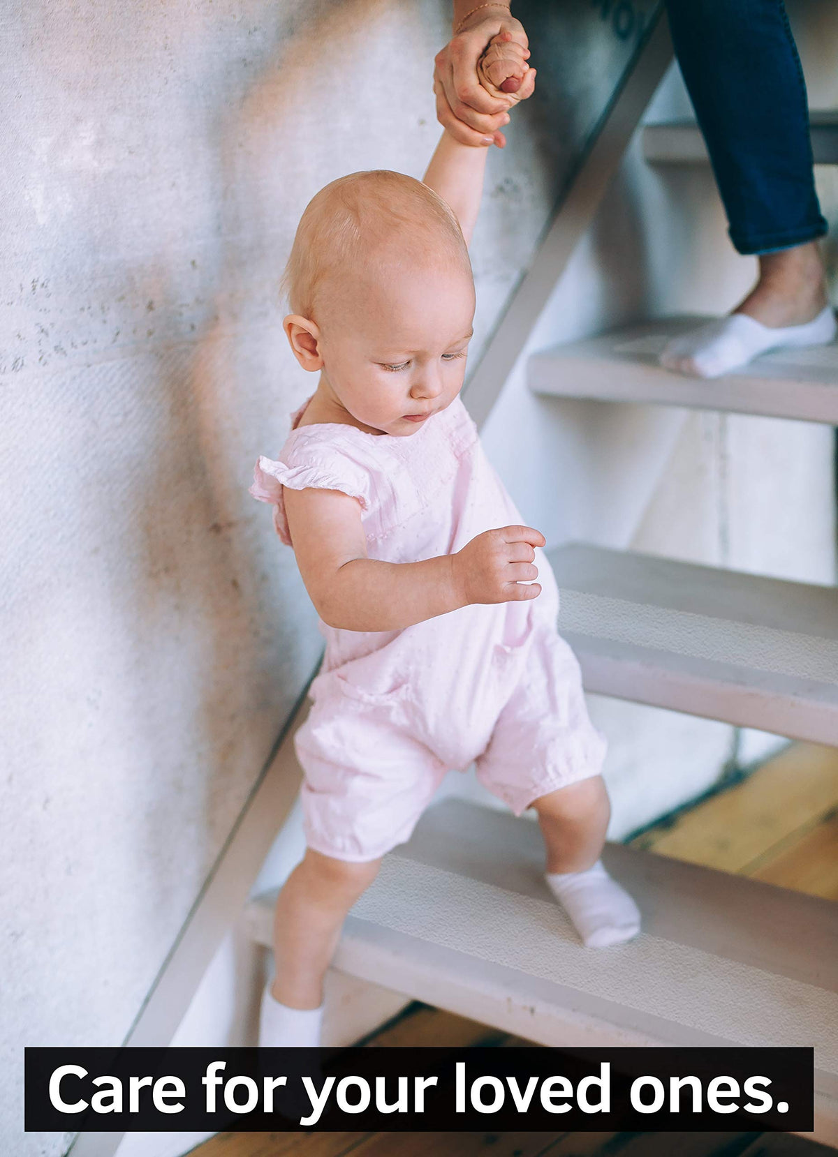 FineHous interior and outdoor stairs tape enhances safety without visible bulk