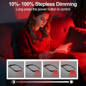 Finezeal flexible gooseneck supports hands-free positioning across surfaces.