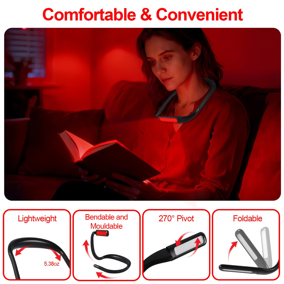 Finezeal long-lasting battery life enables extended reading sessions without frequent recharges.