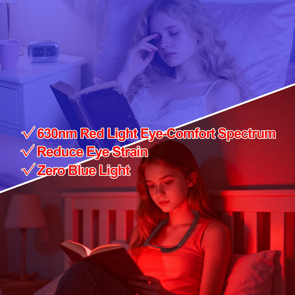 Finezeal three-light modes for tailored lighting during reading and crafting tasks.