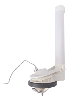 FinFuture flush valve assembly enhances reliability in one-piece toilets.