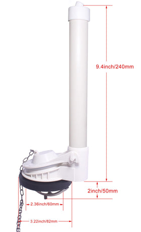 FinFuture toilet flapper ensuring tight seal and leak reduction.