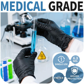 FINITEX gloves ideal for food preparation and kitchen tasks.