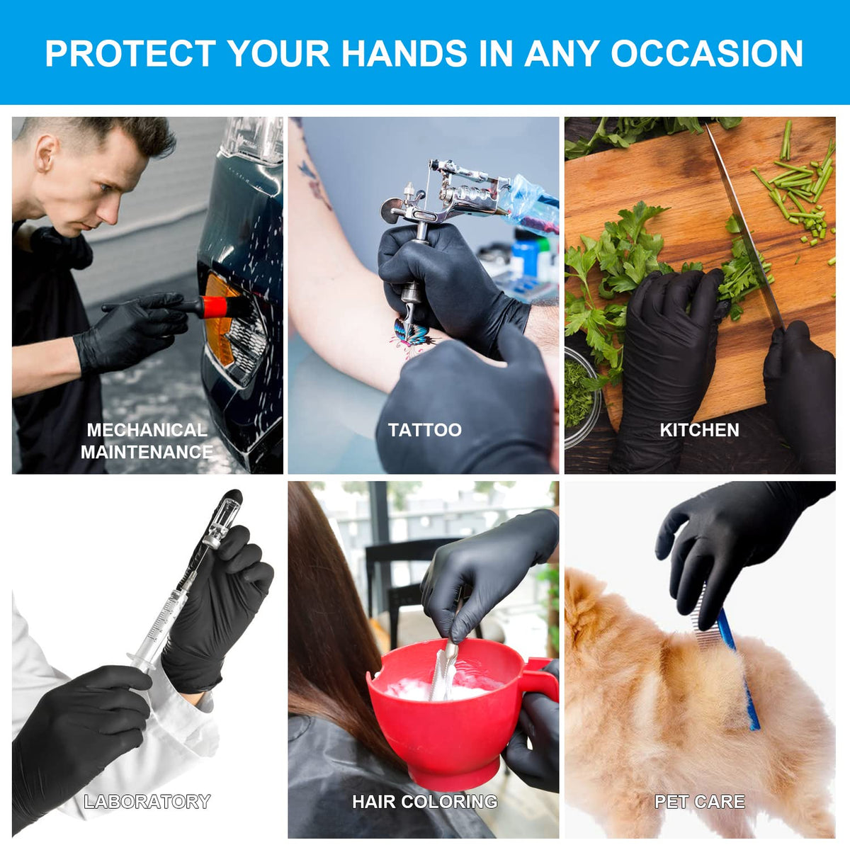 FINITEX gloves for food prep emphasize safe handling and grip.