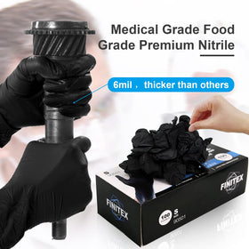 FINITEX gloves provide secure grip, even when wet.