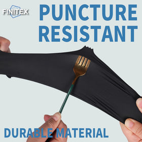 FINITEX powder-free and latex-free design for sensitive skin.