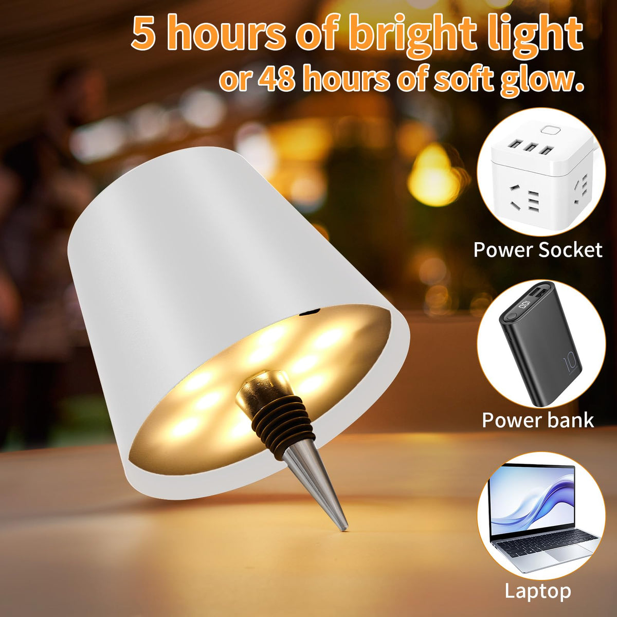 Fintoriel closeup of white lampshade bottle lamp for modern home styling.