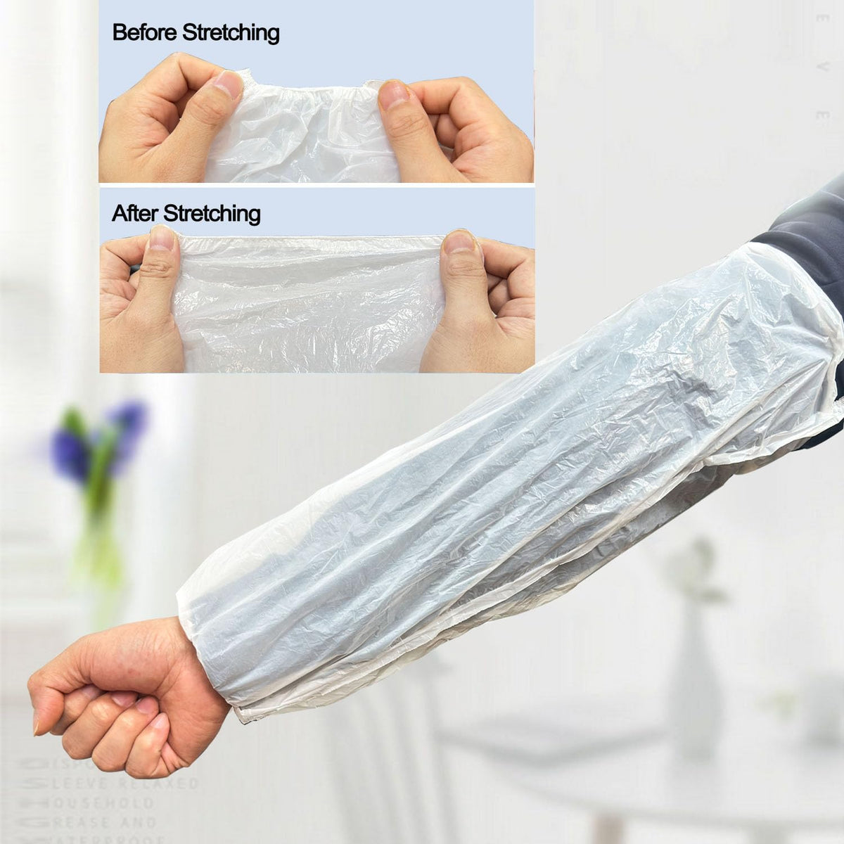 FIPASEN oversleeves length 46 cm extend arm protection