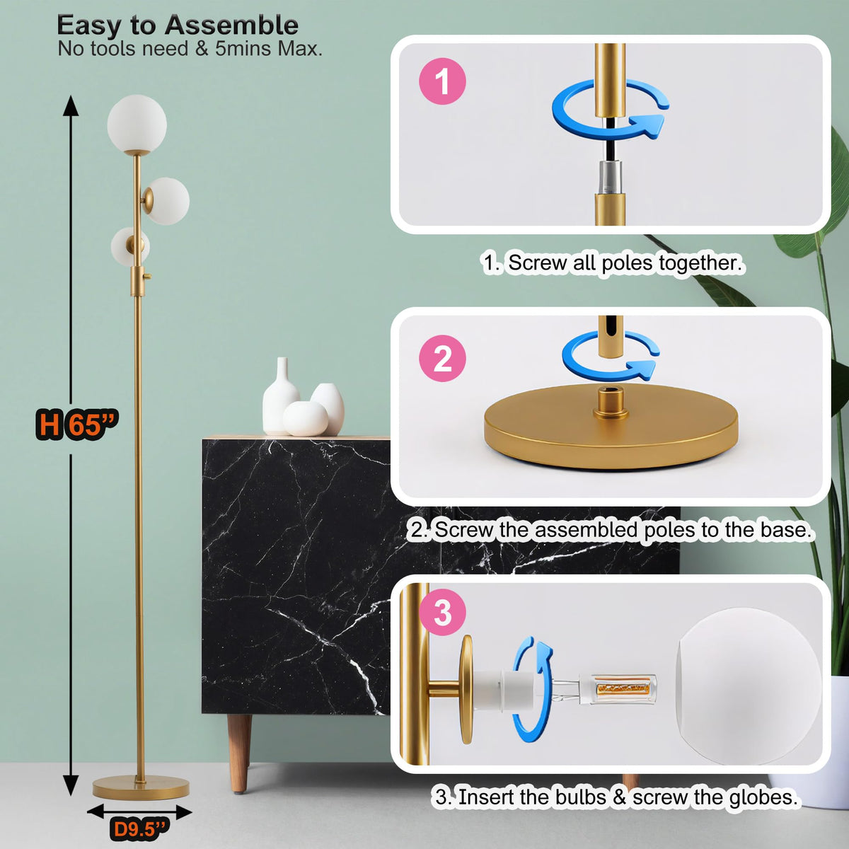 Fiqevs dimming knob lets you tailor brightness for reading or relaxing.