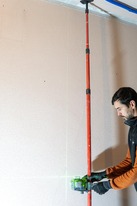Firecore ball joint top supports safe floor-to-ceiling placement.
