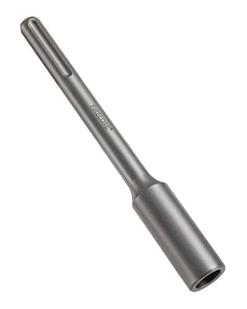 Firecore SDS Max ground rod driver 10 inch length in portable plastic tube for easy transport